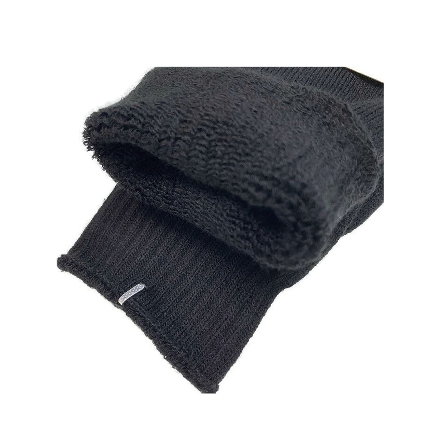 3 Pairs PREMIUM BAMBOO SOCKS Mens Heavy Duty Thick Work Socks BULK Cushion - Black - 7-11