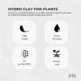  - 1L Hydro Clay Balls - Natural Premium Hydroponic Expanded Plant Growing Medium - Garden Yard