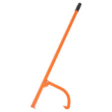 Orange powder-coated cant hook tool showing rust-resistant finish