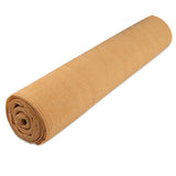 Bulk roll of 70 percent beige UV-stabilised HDPE knitted shade cloth mesh for plants and nursery stock