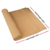 90 percent sandstone standard height heavy duty shade cloth roll measuring 1.83m height by 20m length for fence privacy screening