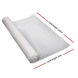90 percent white extra wide heavy duty shade cloth roll measuring 3.66m width by 30m length for patio heat protection