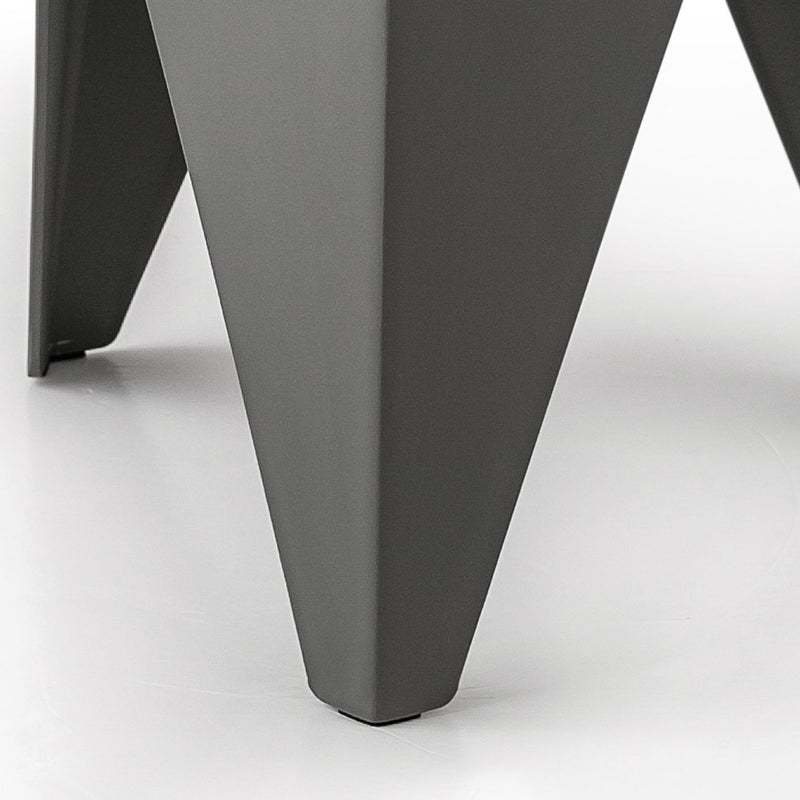 Stackable Bar Stools | Puzzle Stool | Artiss | 4Pcs | Grey Colour