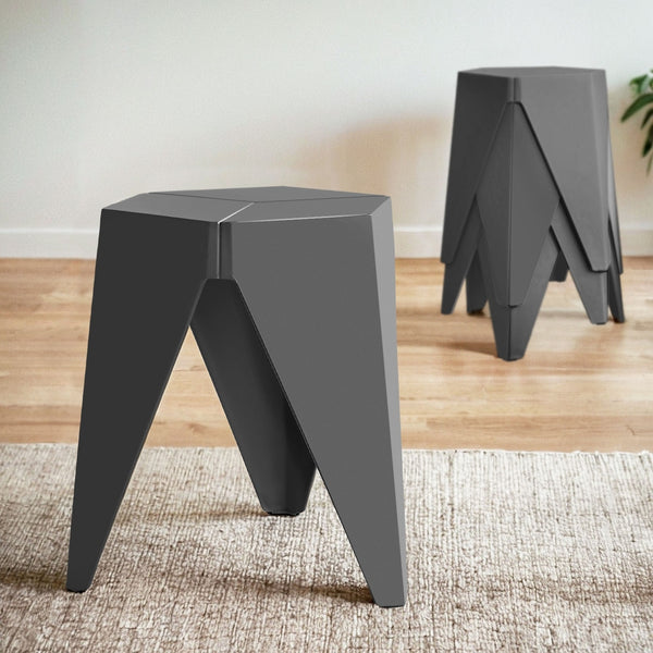 Stackable Puzzle Stool 