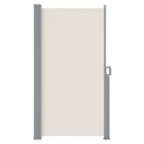 Side Awning - Sun Shade - Outdoor Blinds - Retractable Screen - 2X3M Cream