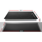 Electric Ceramic Cooktop - 60cm - Black