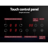 Electric Ceramic Cooktop with Touch Control - 60 cm