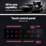 Electric Ceramic Cooktop - Touch Control -  60cm - Grey
