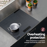 Electric Ceramic Cooktop - Touch Control -  60cm - Grey