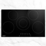 Electric Ceramic Cooktop - 90cm -Black