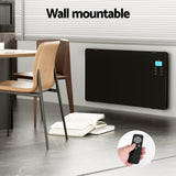 2000W Electric Convection Heater - Black