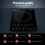 Electric Ceramic Cooktop - 30cm - Black