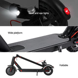 e-Scooter for Adults -  - Electric, Folding, Portable, Riding Scooter - 500W 25KM/H - Black