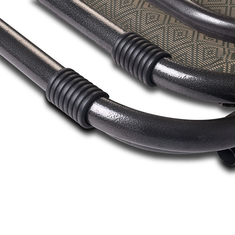 Gardeon Zero Gravity Chair Folding Outdoor Recliner Adjustable Sun Lounge Camping Beige