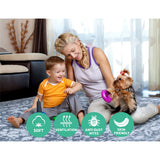 Artiss Rug 200x290cm Area Rug Large Carpet Soft Short Pile Modern Fafi