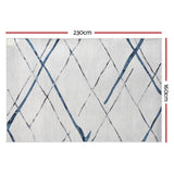 Artiss Rug 160x230cm Area Rug Washable Mat Large Carpet Soft Short Pile Jaca