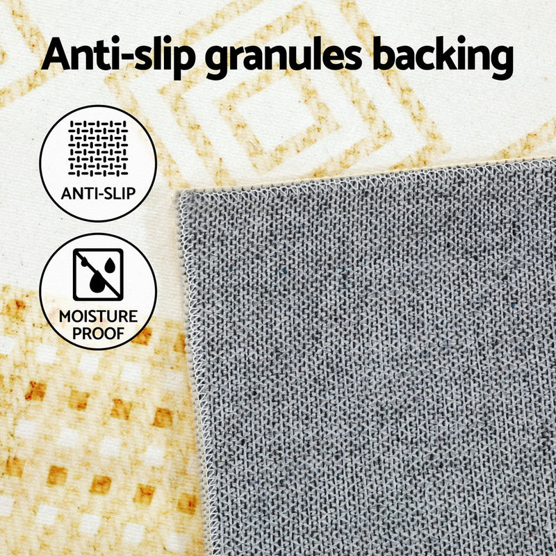 Artiss Rug 200x290cm Area Rug Washable Mat Large Carpet Soft Short Pile Ella