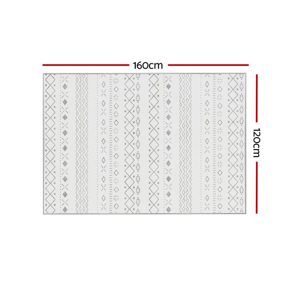 Artiss Rug 120x160cm Area Rug Washable Mat Large Carpet Soft Short Pile Una