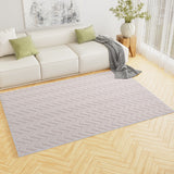 Artiss Rug 160x230cm Area Rug Washable Mat Large Carpet Microfiber Ripple