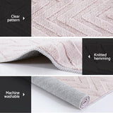 Artiss Rug 160x230cm Area Rug Washable Mat Large Carpet Microfiber Ripple