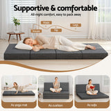 Giselle Bedding Foldable Mattress Folding Foam Mattresses Portable Mat Queen