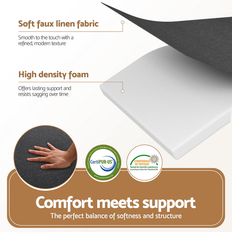 Giselle Bedding Foldable Mattress Folding Foam Mattresses Portable Mat Queen