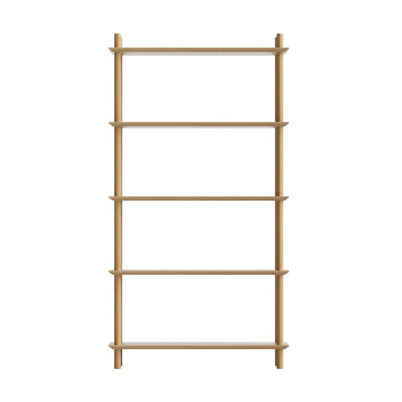 Artiss Bookshelf 5 Tiers Bookcase Display Shelves Wooden Storage Stand Rack Pine