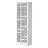 12-tier Shoe Rack - 36 Pairs Storage - White