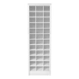 12-tier Shoe Rack - 36 Pairs Storage - White