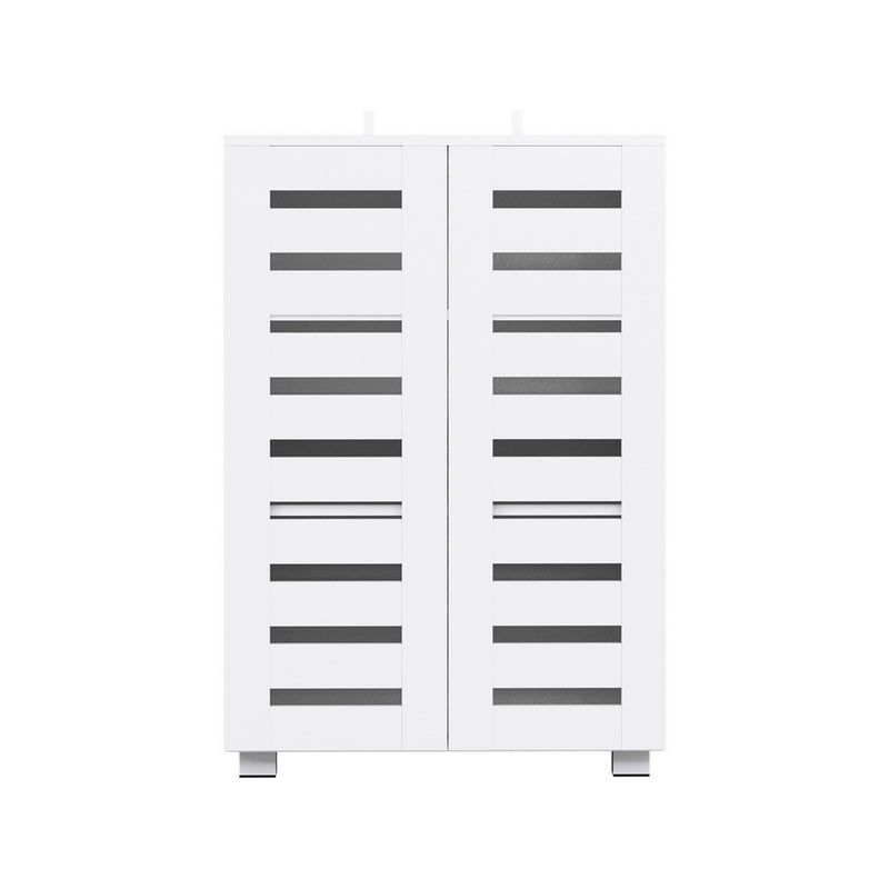 Artiss Shoe Rack Storage Cabinet 20 Pairs 5-tier White Alster