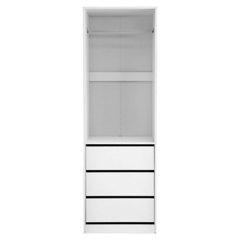Artiss Wardrobe Clothes Closet Storage Organizer White