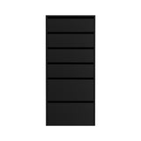 Artiss 6 Chest of Drawers Dresser Tallboy Black