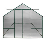 Aluminium Greenhouse | Polycarbonate Green House | Garden Shed 5.1x2.44M | Greenfingers