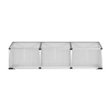 Greenfingers Aluminium Greenhouse 180x50x50 cm Green House Polycarbonate Garden