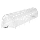 Portable Mini Greenhouse | 300x45x30cm | Tunnel | Clear PVC Steel Frame