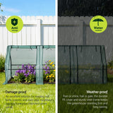 Mini Greenhouse | 240x90x90cm | Steel Frame with PE Cover