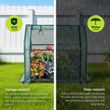 Mini Greenhouse | 91x46x84cm | Steel Frame with PE Cover | Outdoor Shelter