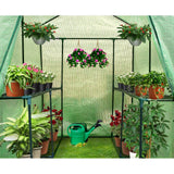 Greenfingers Greenhouse Garden Shed Green House 1.9X1.2M Storage Plant Lawn