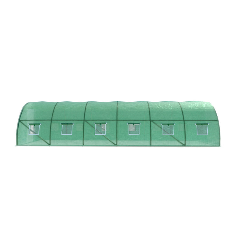 Greenhouse | Walk In Tunnel | Garden Shed Dome | 9x3x2M | Greenfngers