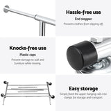 Artiss Clothes Rack Airer Rail Coat Stand Adjustable Hanger