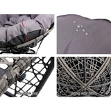 Papasan Chair | Outdoor Chairs | Gardeon brand| Grey