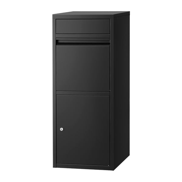 Gardeon Parcel Letterbox Drop Box Package Mailbox Black