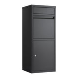 Gardeon Parcel Letterbox Drop Box Package Mailbox Black