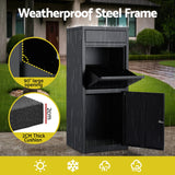 Gardeon Parcel Letterbox Drop Box Package Mailbox Black