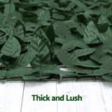 Artificial Ivy Privacy Fence Screen - Greenery Backdrop Panel for Balcony Patio Garden