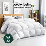 Giselle Bedding 700GSM Duck Down Feather Quilt Duvet Doona Winter Blanket Double
