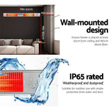 Electric Strip Infrared Radiant Heater- 3000W