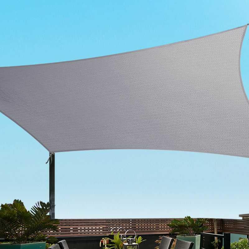 Canopy | Waterproof Shade Sail Shade cloth | 220GSM | 3x5m | Instahut