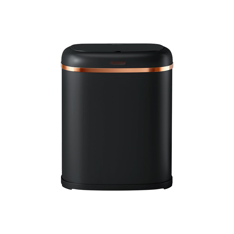 Devanti 38L Motion Sensor Bin Rubbish Automatic Black