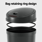 Devanti Sensor Bin Motion Rubbish Bins Kitchen Automatic Trash Can Black 9L